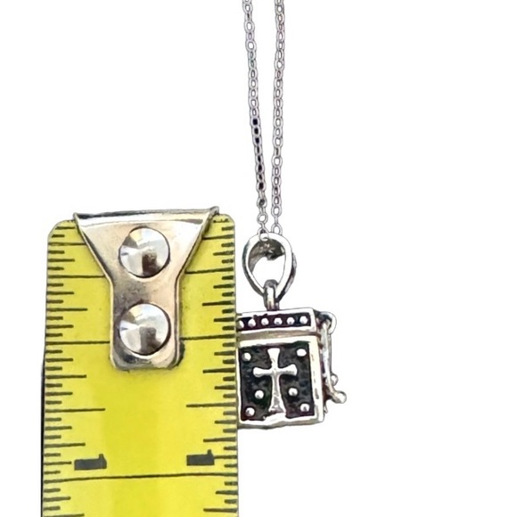 925 Silver box necklace to hold all your secrets and treasures. - Picture 7 of 7